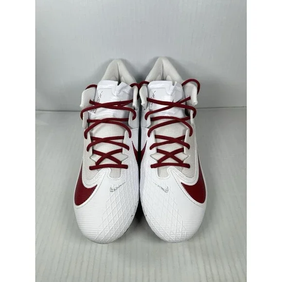 Size 14 Nike Vapor Edge Elite 360 2 TB Promo Team White Red Cleats FD5713-105 Size 14 Nike Vapor Edge Elite 360 2 TB Promo Team White Red  main image 2
